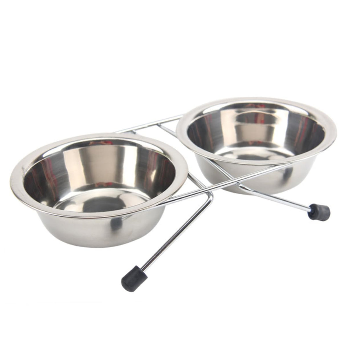Stainless Steel Dog Cat Bowls Set E309397