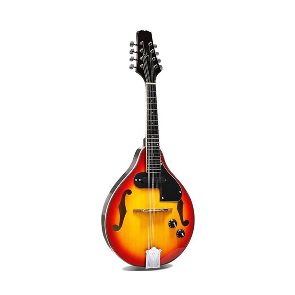 Spruce 8 Strings Hollow F Sound Hole Sunburst Electric Mandolin Y3004