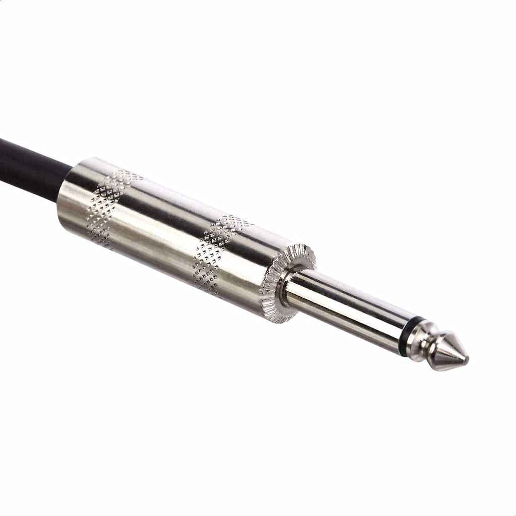 1/4 Inch Straight Instrument Cable, 10 Foot, Black J210865