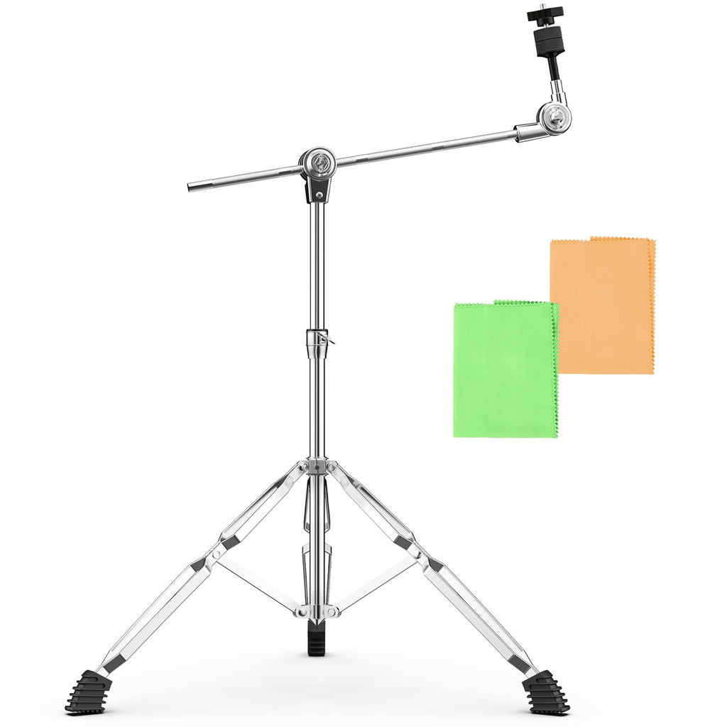 Adjustable Boom Cymbal Stand with Double Braced Legs N86146