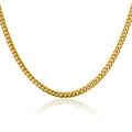 14K Yellow Gold Miami Cuban Chain Necklace U249477