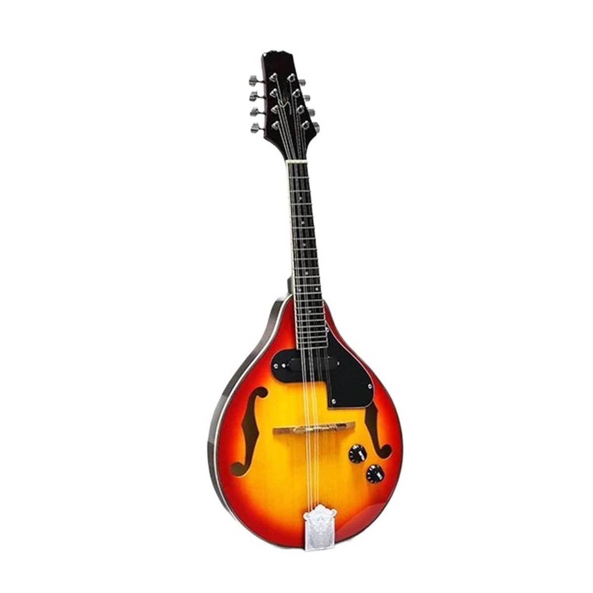 Spruce 8 Strings Hollow F Sound Hole Sunburst Electric Mandolin Y3004