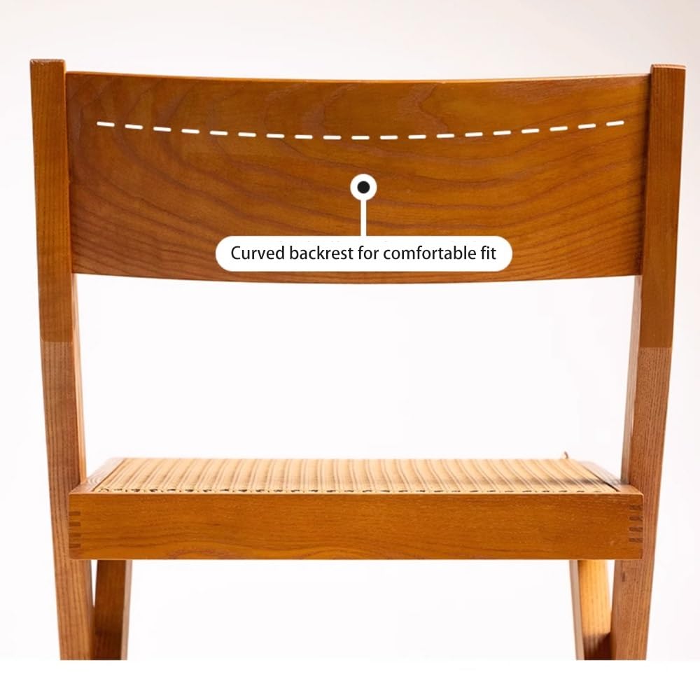 Teal Wood Folding Chair with Backrest C7778