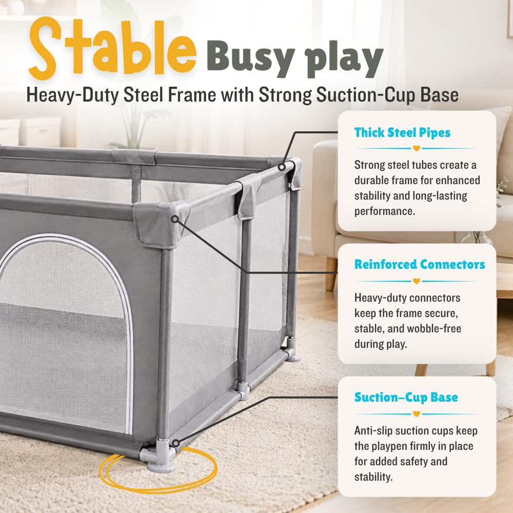 Baby Playpen 50x50 inches R601364