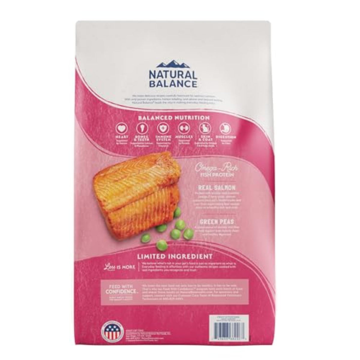 Salmon & Green Pea Cat Food 10 lb I9277