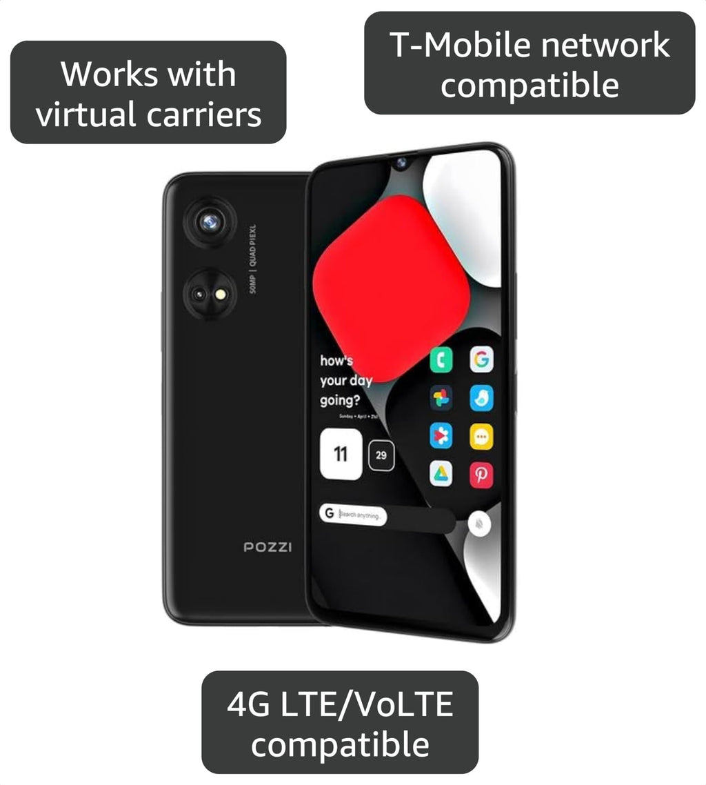 6.79” HD+ 128GB 4G LTE Unlocked Android Smartphone Y40355