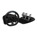 Racing Wheel and Pedals with Force Feedback and Leather Wheel Cover N345