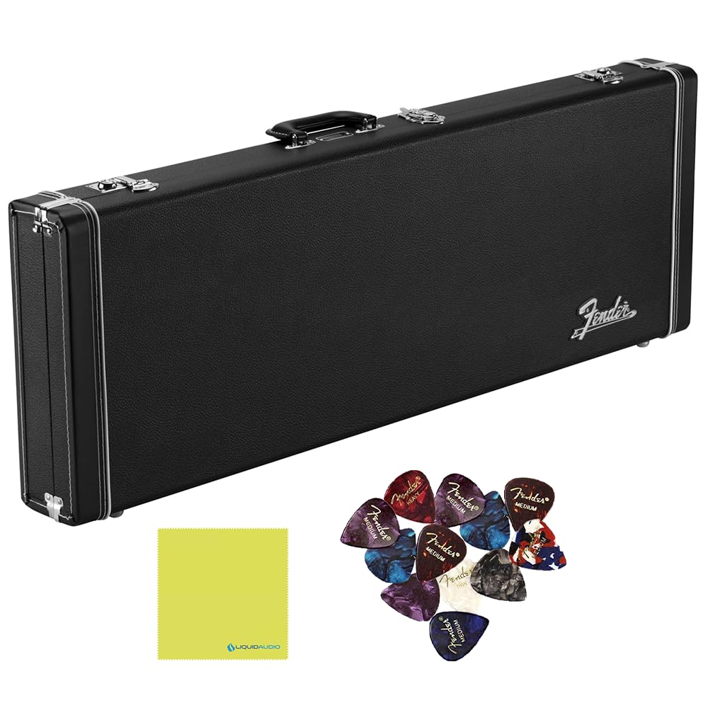 Black Wood Guitar Case I6941
