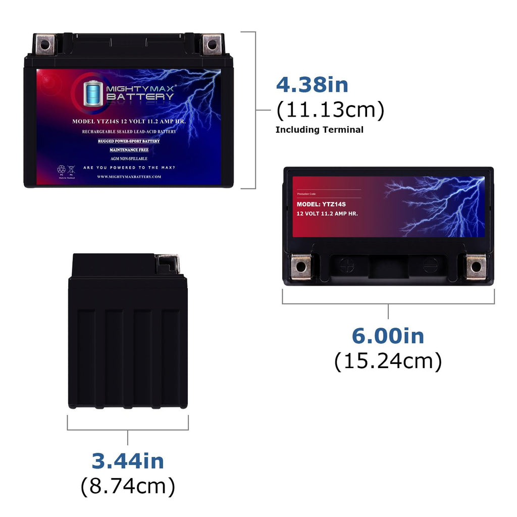 12V Battery with 2Amp Charger M483978