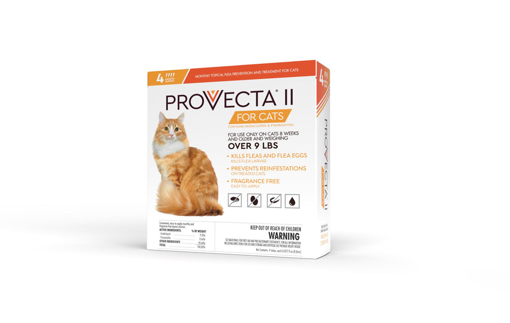 Flea Treatment for Large Cats Over 9 lbs, 4-Month Supply Q882093