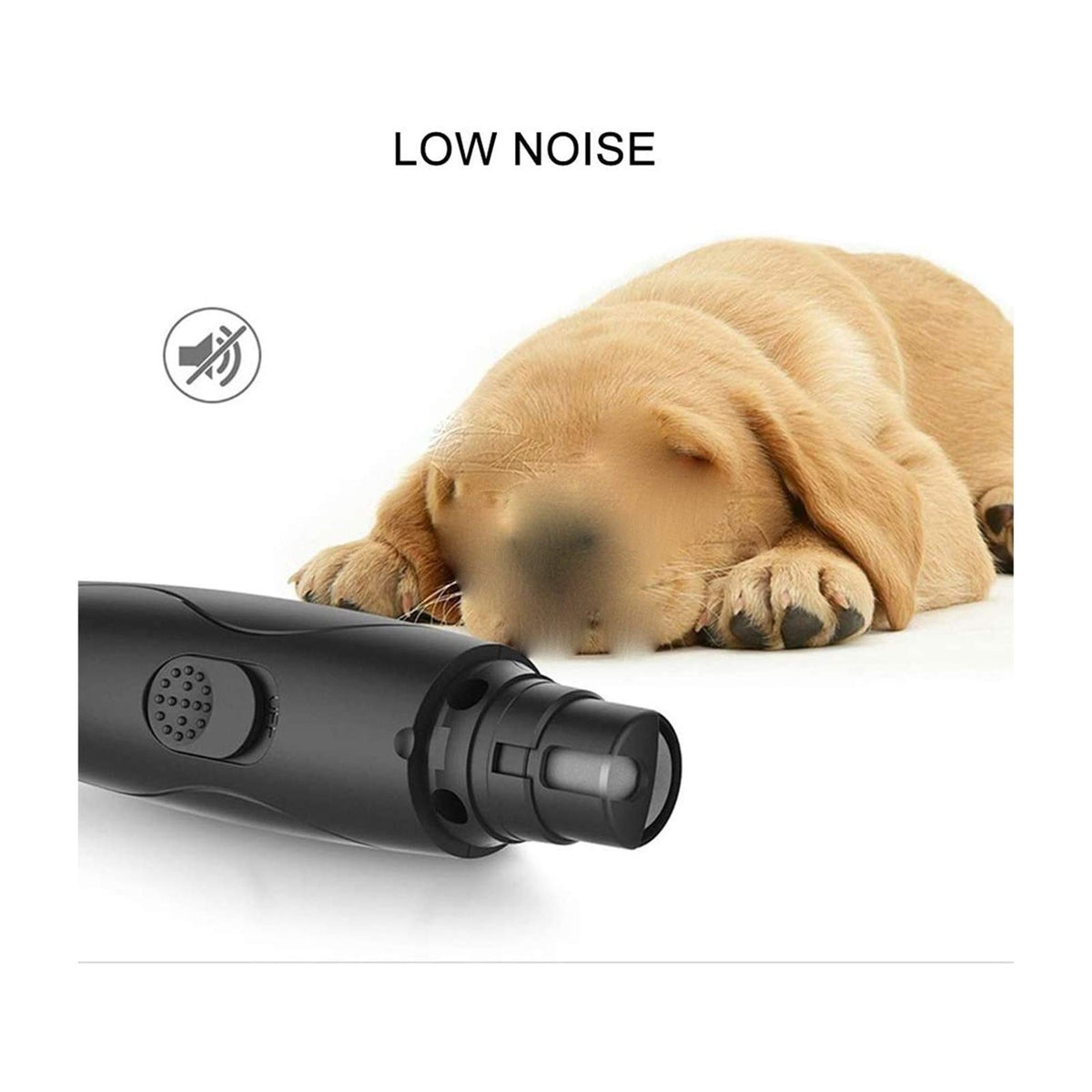Dog Nail Grinder Clipper Rechargeable Electric Pet Nail Trimmer N276