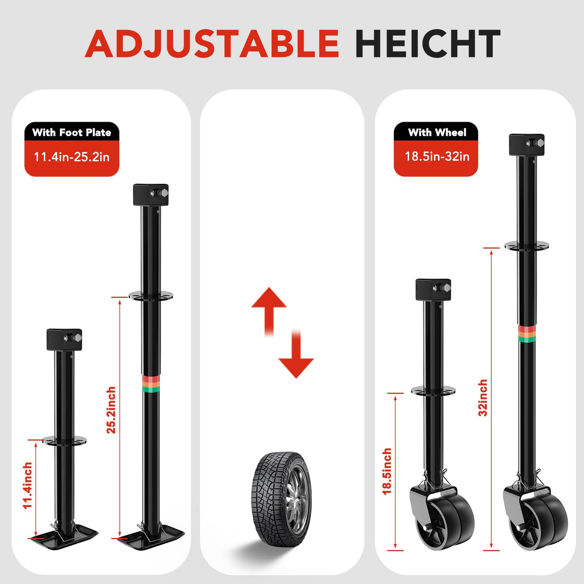 A-Frame Trailer Jack 2-in-1 T9892