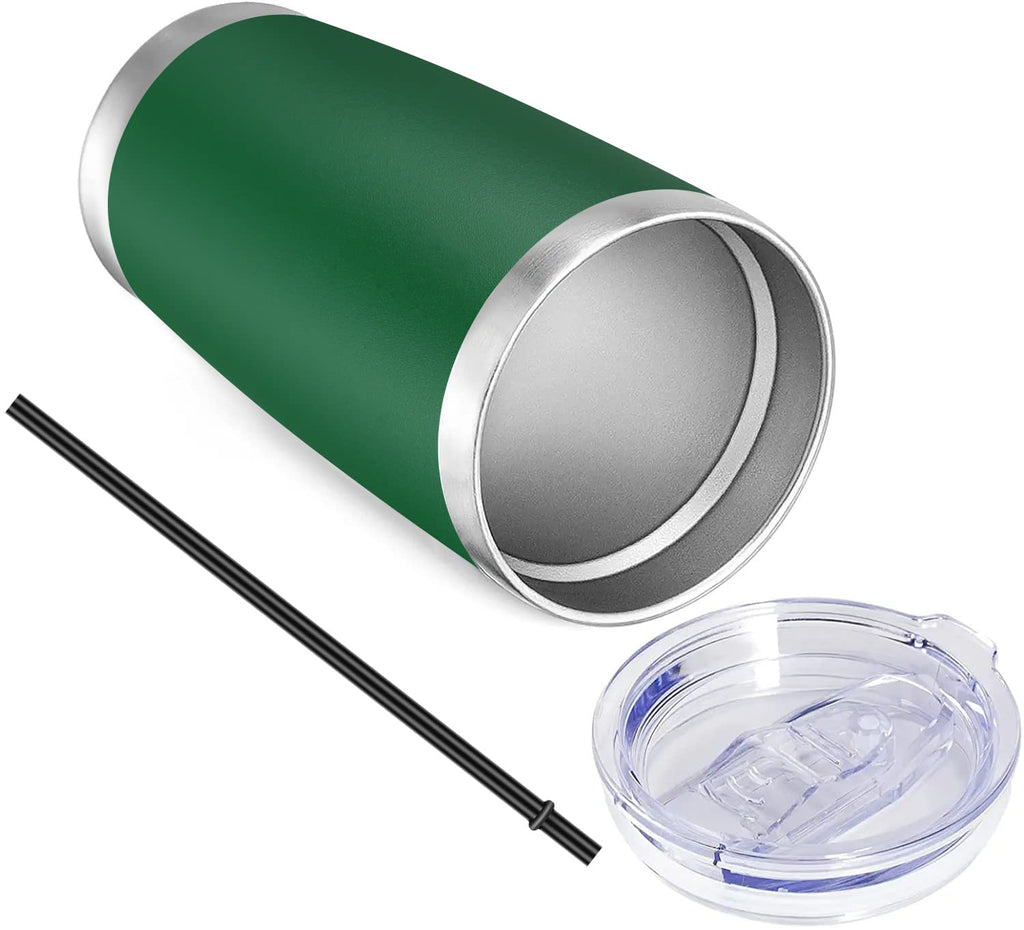 20oz Stainless Steel Insulated Tumbler with Lid and Straw V621