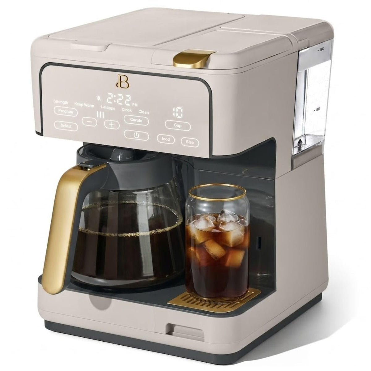 12-Cup Programmable Coffee Maker and Single Serve Brewer D801577