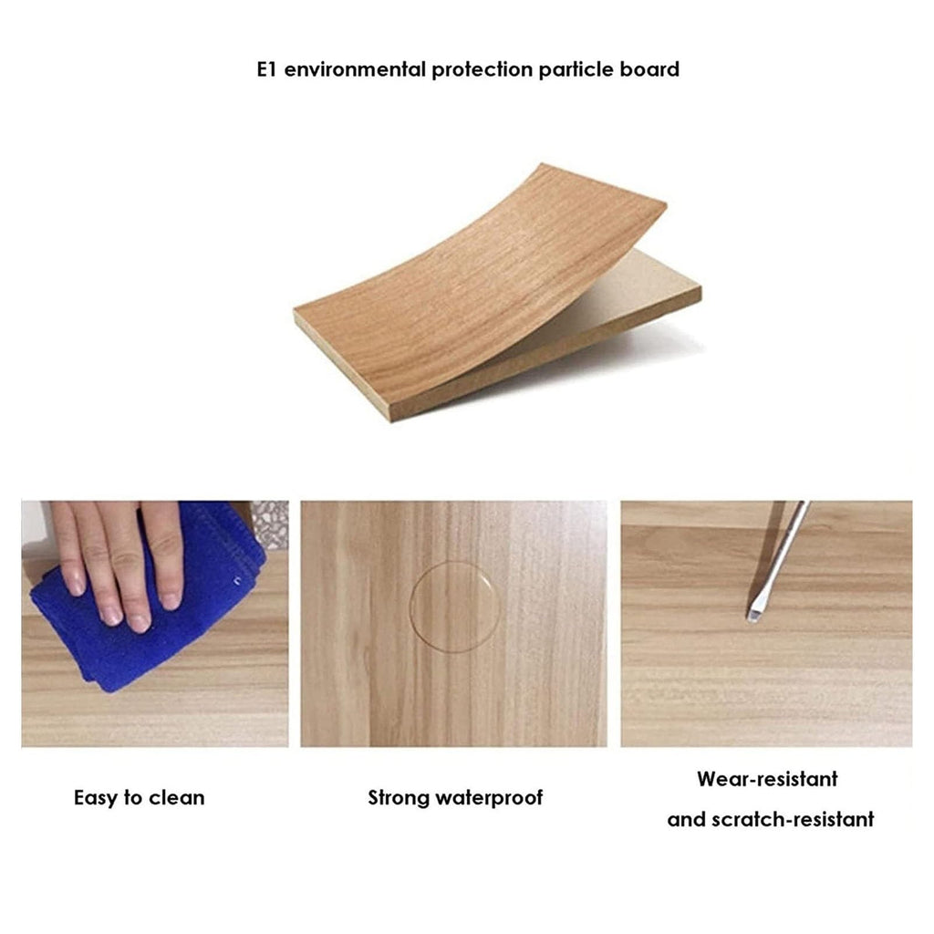 Adjustable Wood and Metal Desktop Bookshelf V3645