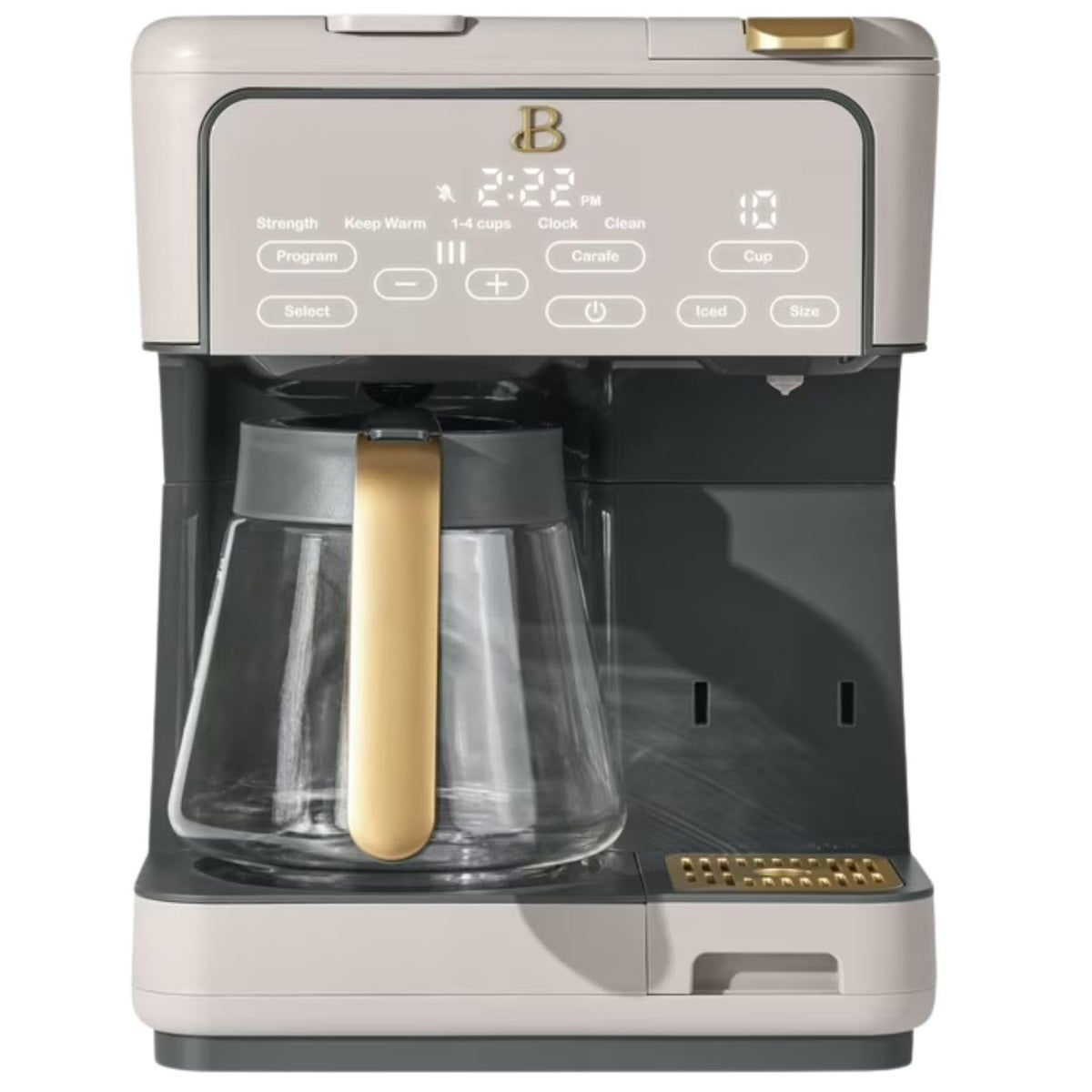 12-Cup Programmable Coffee Maker and Single Serve Brewer D801577