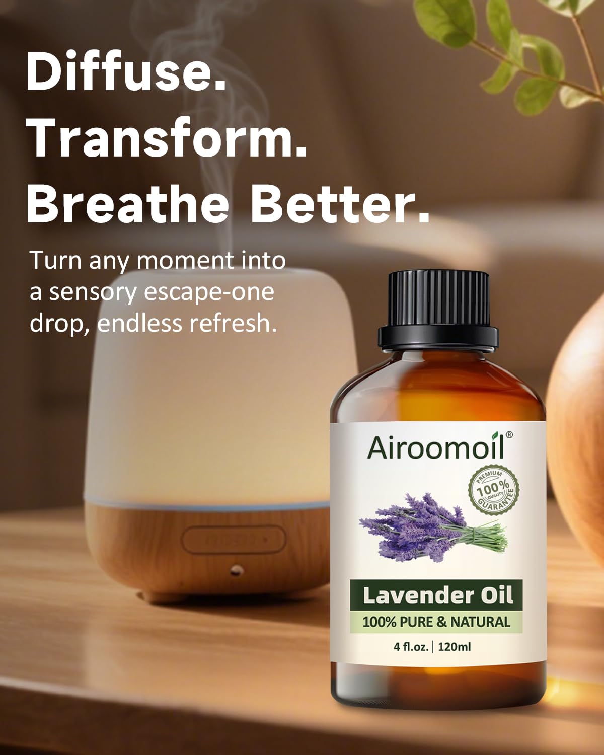 Lavender Essential Oil 4 Fl Oz S9123