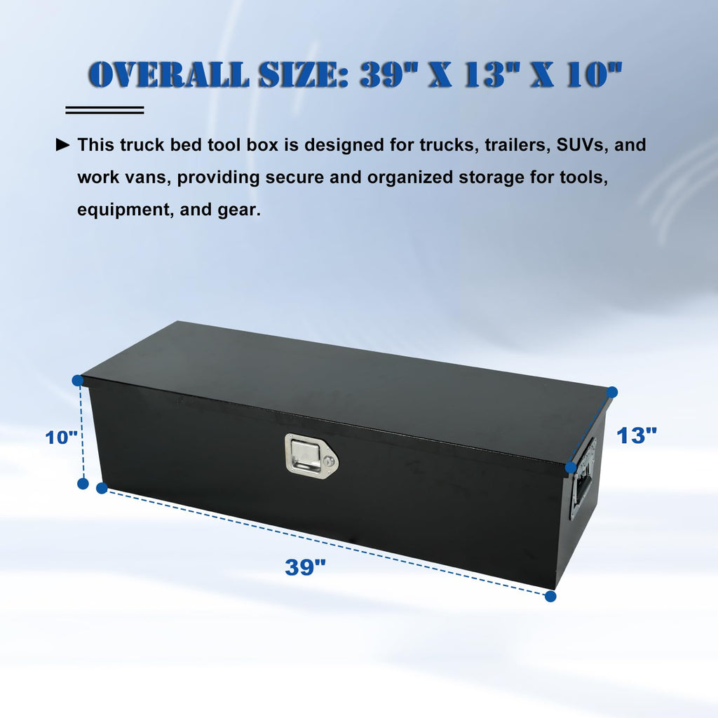 39" Heavy Duty Steel Truck Bed Tool Box C740974