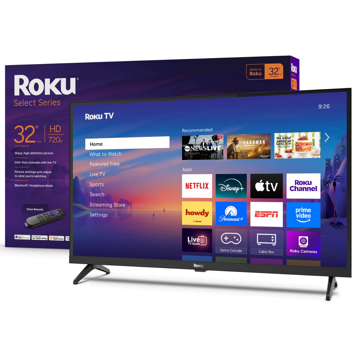 32" 720p HD LED Smart TV V771