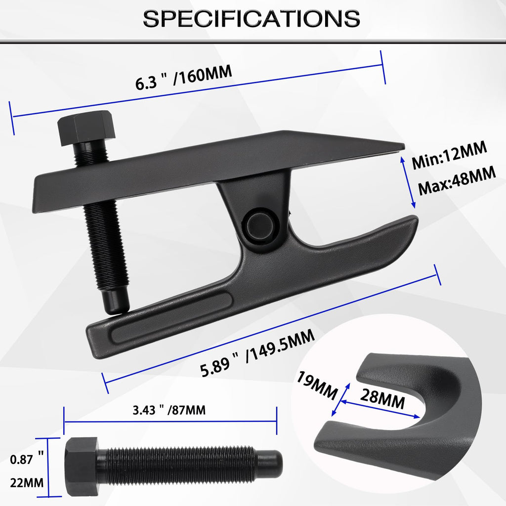 Universal Ball Joint Separator Tool Adjusts from 1-1/2" to 1-7/8" V426294