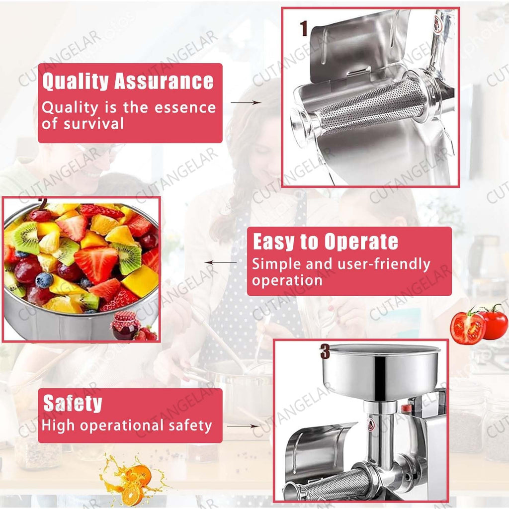 450W Stainless Steel Food Juicer F91924