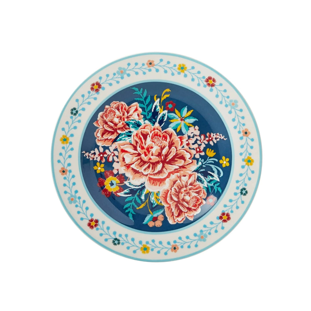 12-Piece Floral Stoneware Dinnerware Set J676564