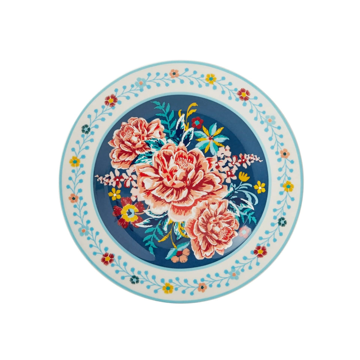 12-Piece Floral Stoneware Dinnerware Set J676564