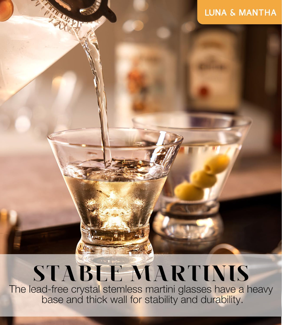 Martini Glasses Set of 4 V384803
