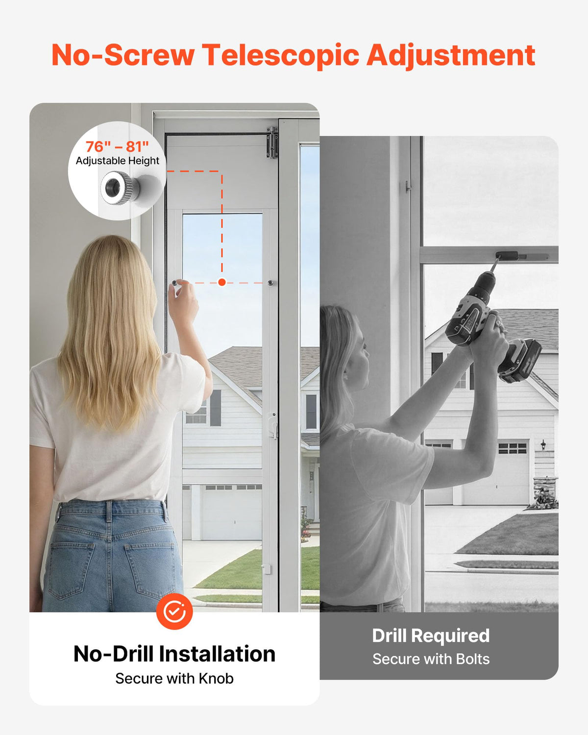 Sliding Glass Dog Door with Flap O92083