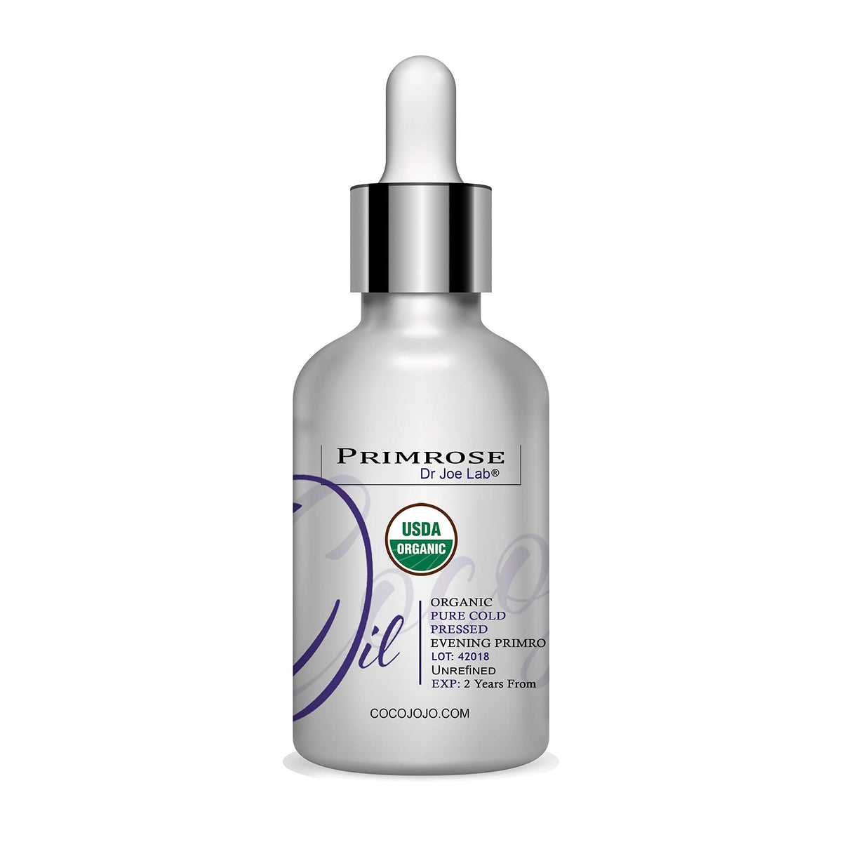 Organic Cold Pressed Evening Primrose Oil 1 oz H701584