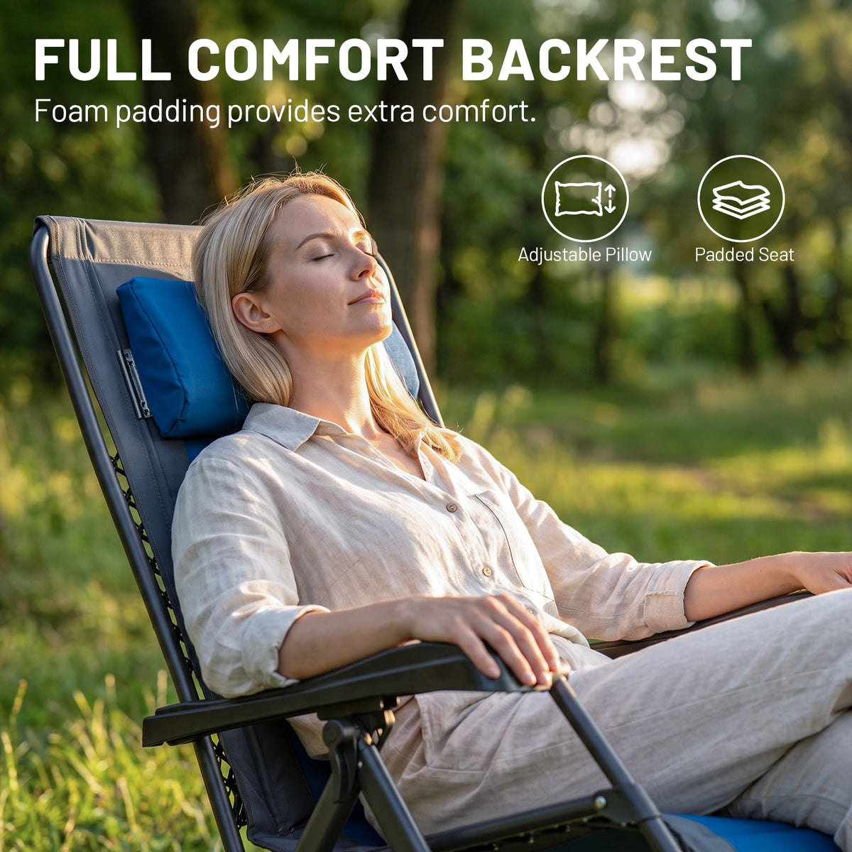Oversized Zero Gravity Chair 2 Pack Y667