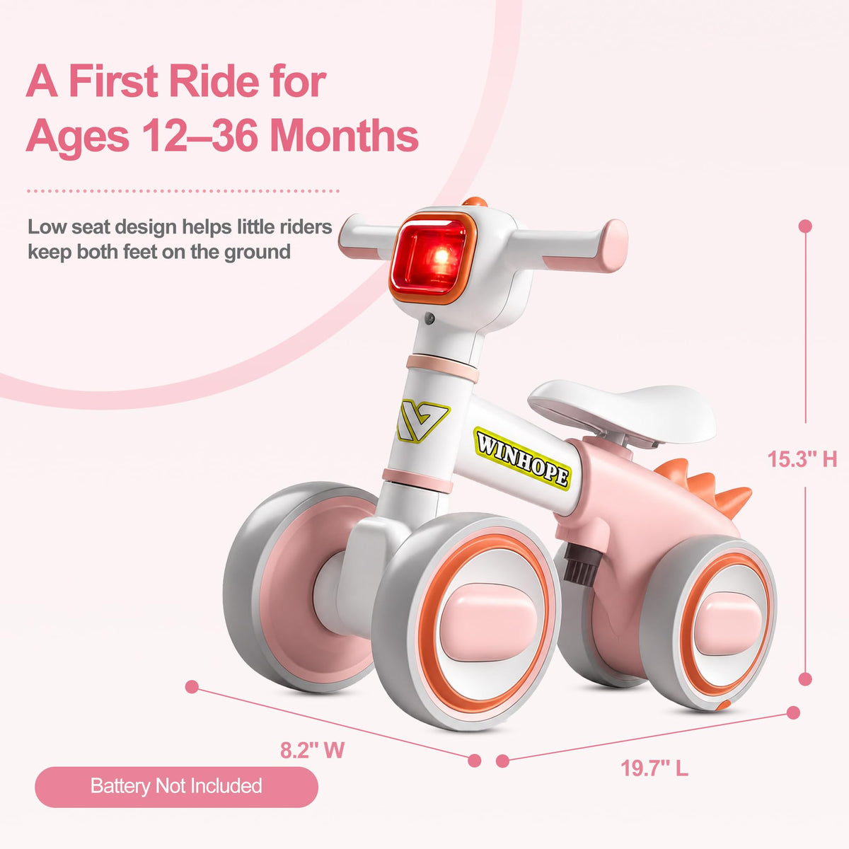 Dinosaur Baby Balance Bike K788