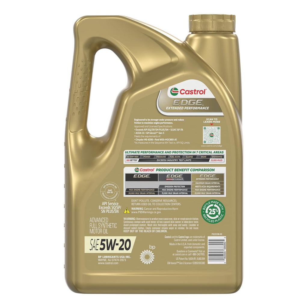 5W-20 Full Synthetic Motor Oil 5 Qt L941
