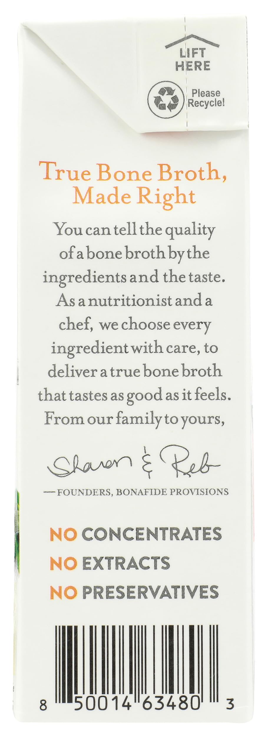 Organic Chicken Bone Broth 16.9 Ounce X926