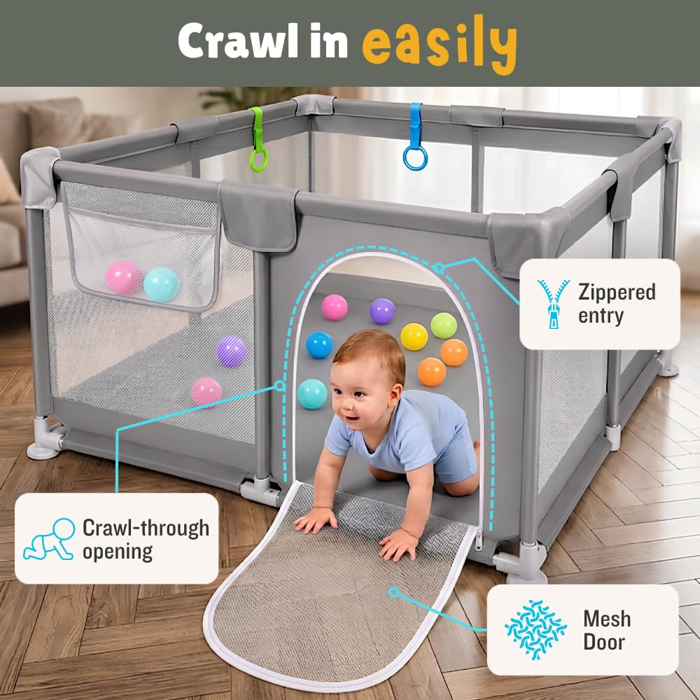 Baby Playpen 50x50 inches R601364