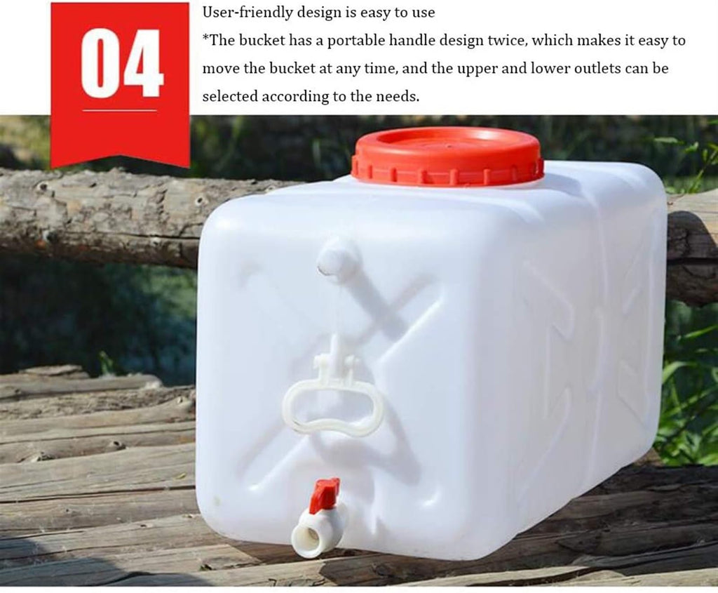 Camping Water Storage Bucket with Faucet I78807