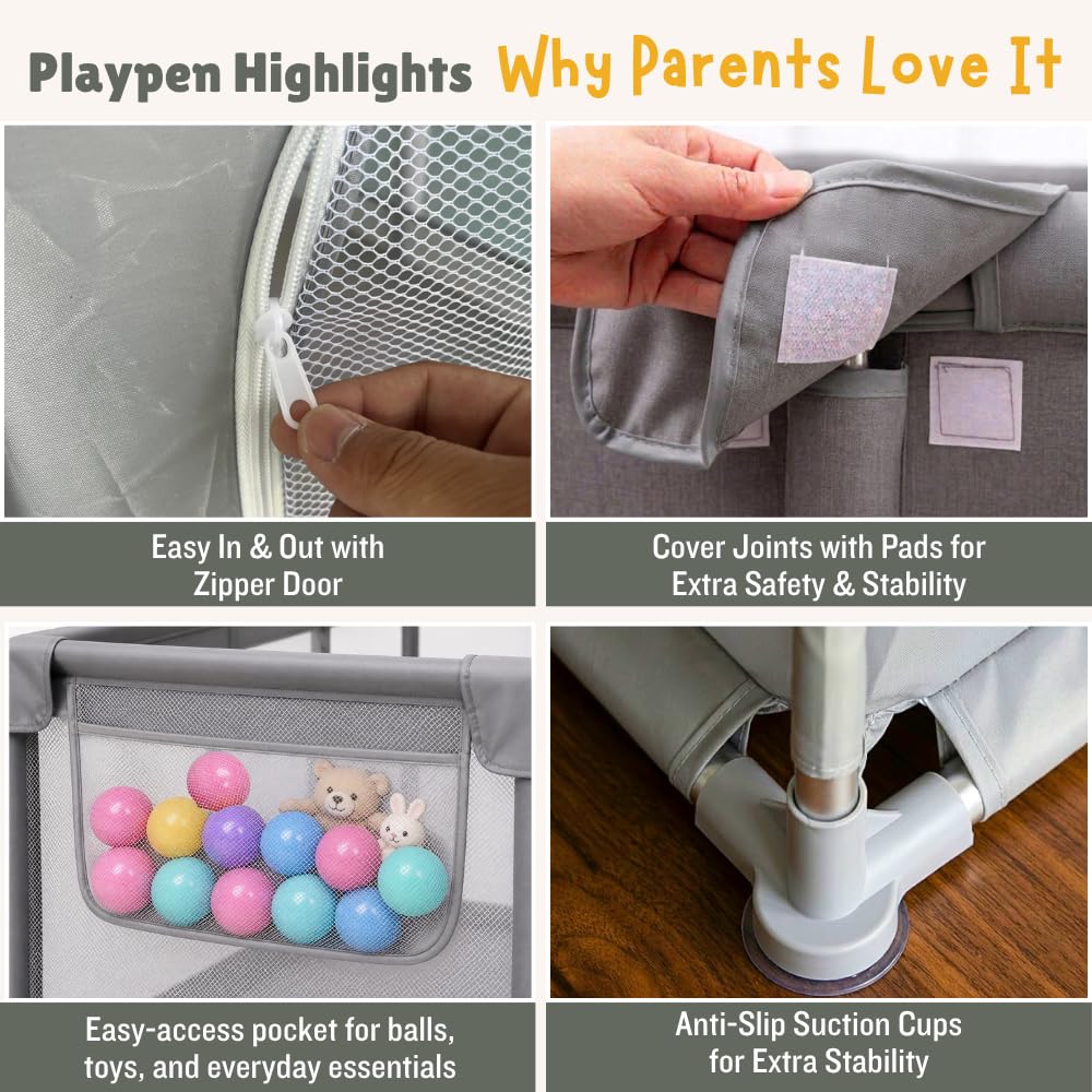 Baby Playpen 50x50 inches R601364