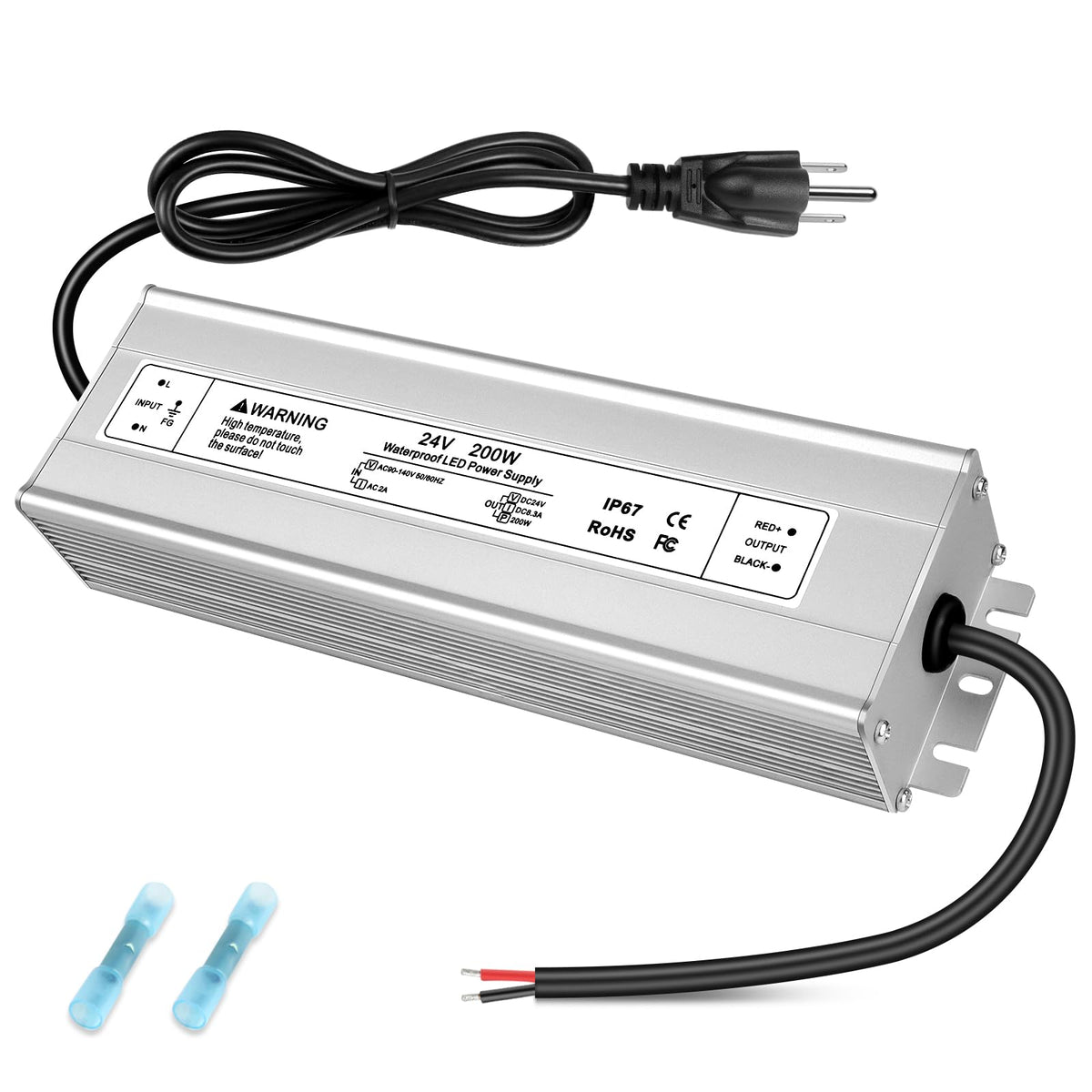 24V 200W IP67 Waterproof LED Power Supply Y724893