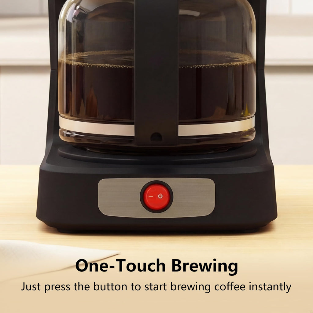 12 Cup Drip Coffee Maker with Reusable Filter Z89153