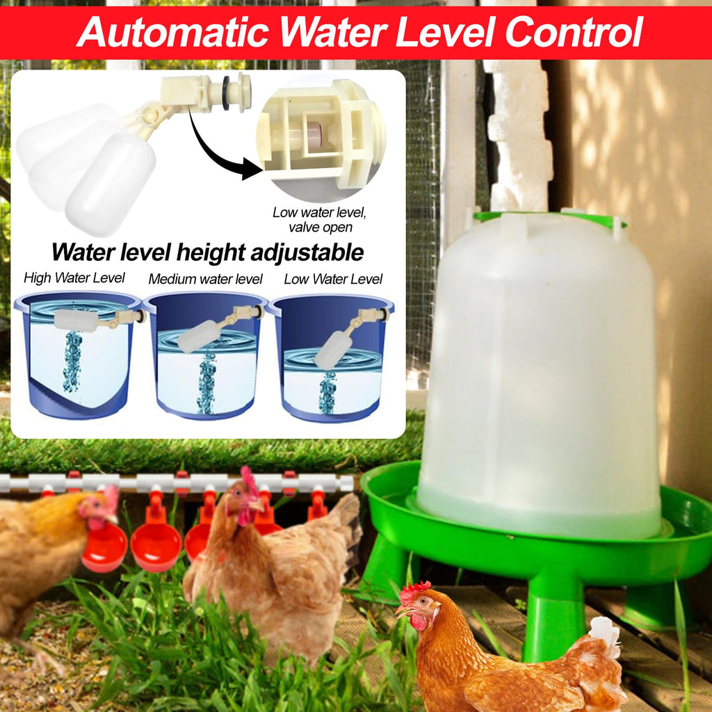 Automatic Chicken Waterer System Kit 58 PCS V458