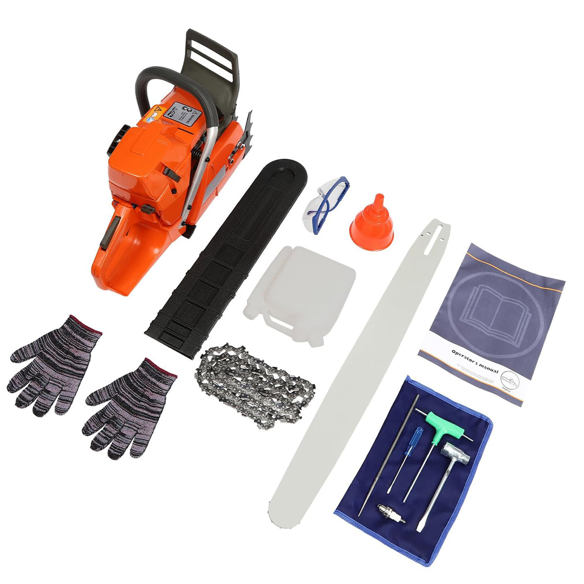 72CC 5.3HP 24" Gas Chainsaw V46364
