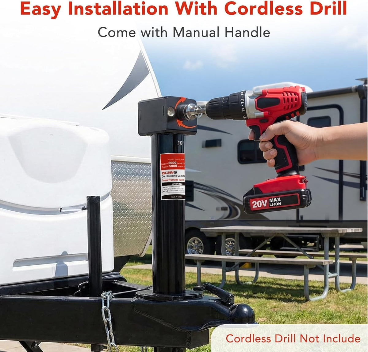 A-Frame Trailer Jack 2-in-1 T9892