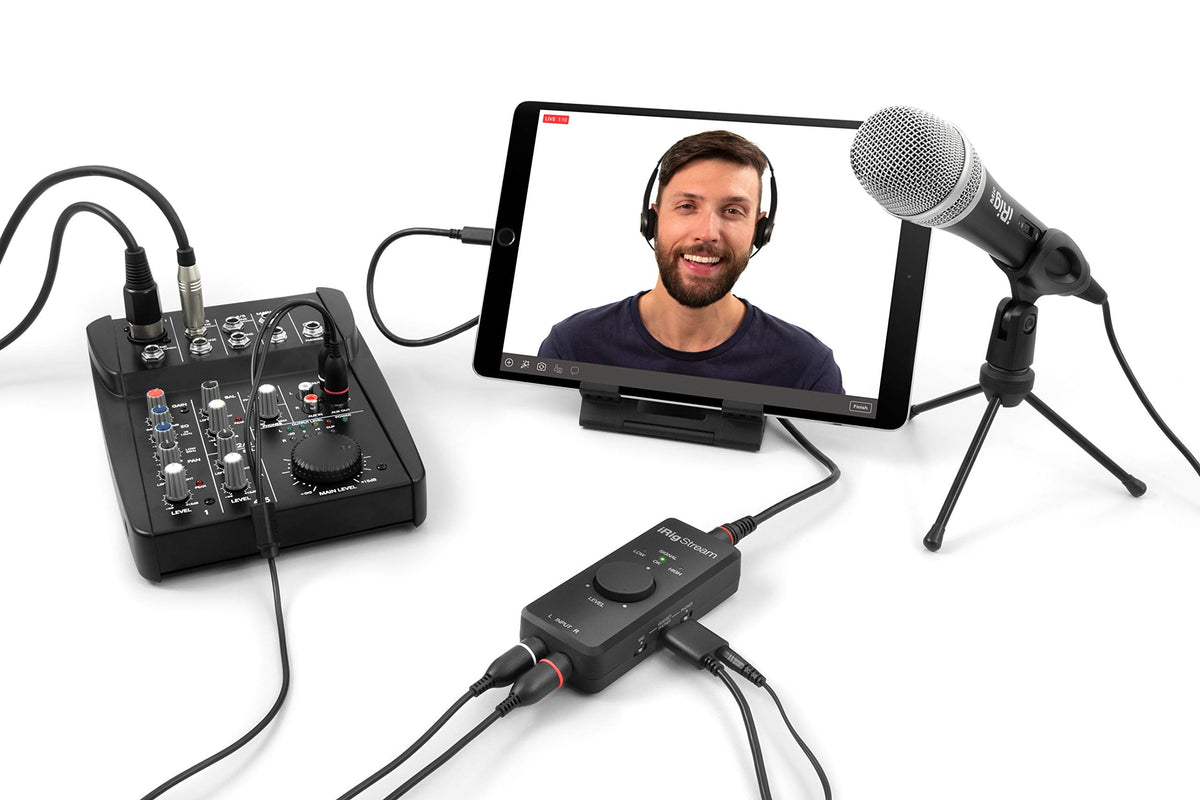 Stereo Audio Interface with USB-C, Lightning and USB S75445