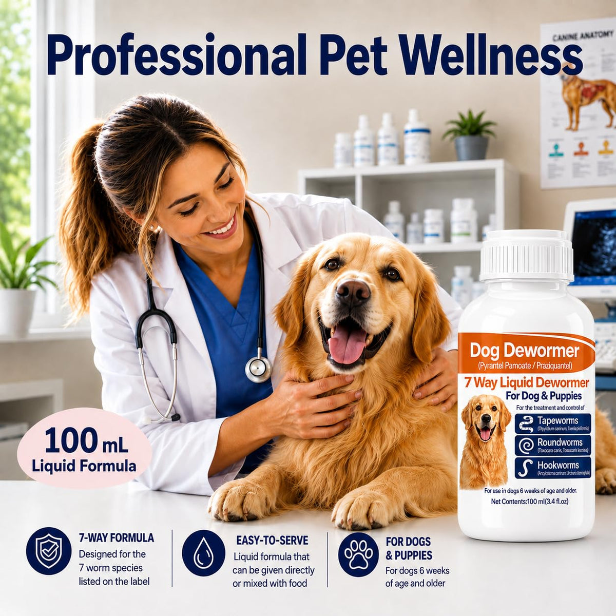 7 Way Dog Dewormer C185046