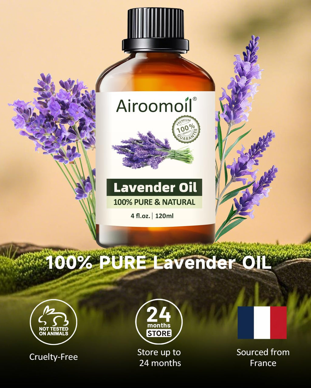 Lavender Essential Oil 4 Fl Oz S9123