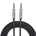 1/4 Inch Straight Instrument Cable, 10 Foot, Black J210865