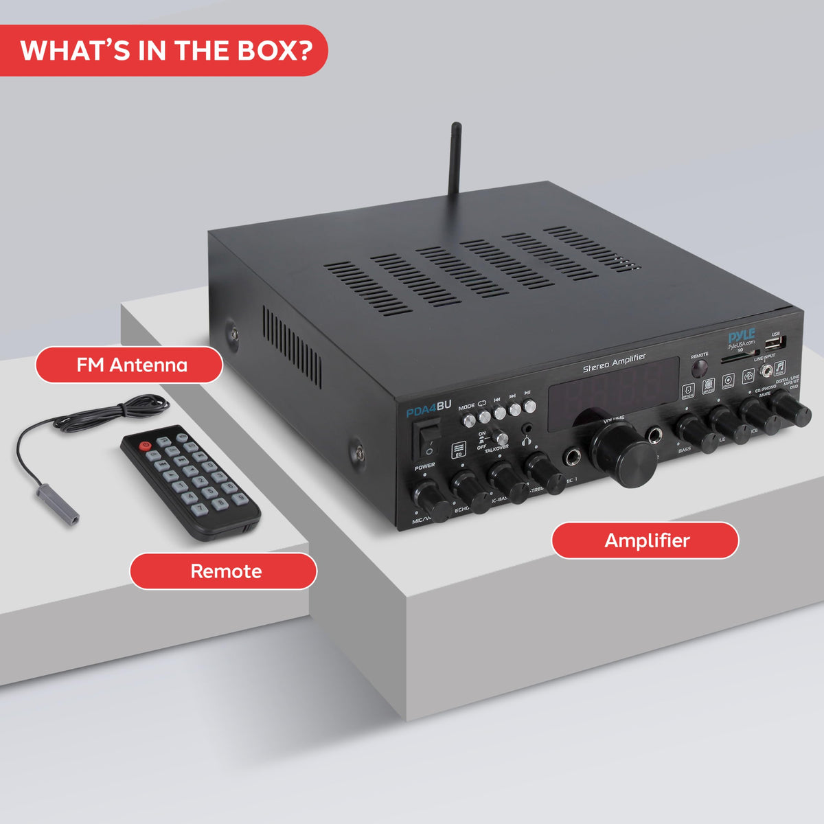200W Multi-Channel Home Stereo Amplifier P5458