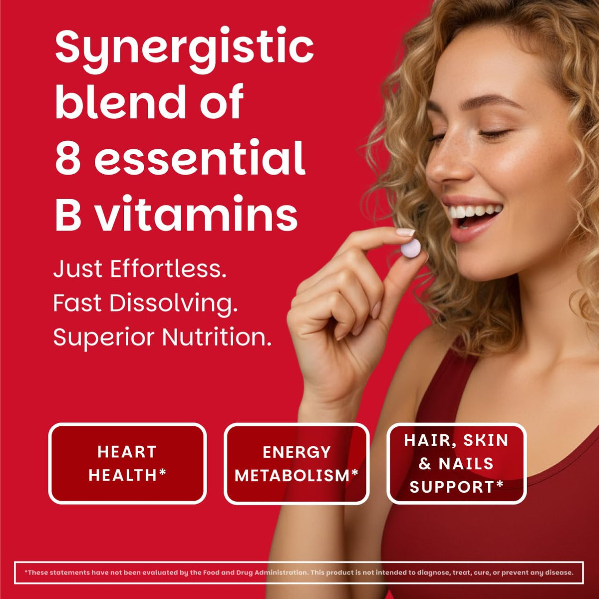 Dissolvable B-Complex 60 Tablets P858