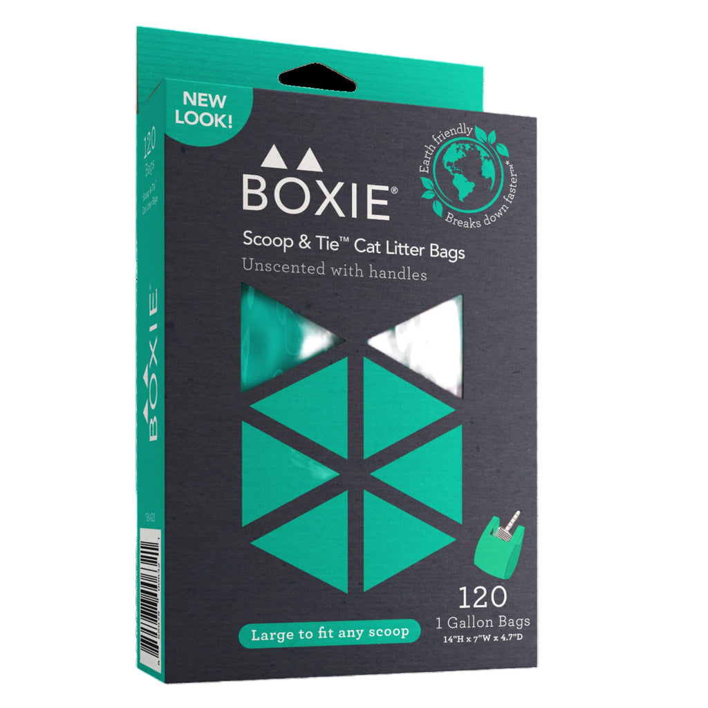 120 Count Leak-Proof Pet Waste Bags with Easy-to-Tie Handles M216934