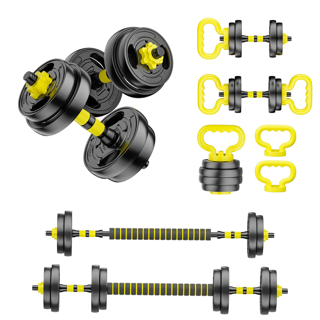 Adjustable Dumbbell Set 10-90lbs Free Weights X29589